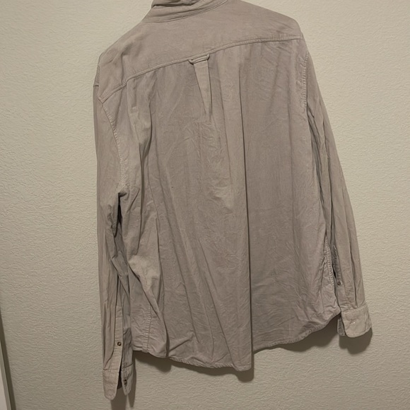 COTTON ON CORDUROY SHIRT in CREAM - Picture 2 of 3